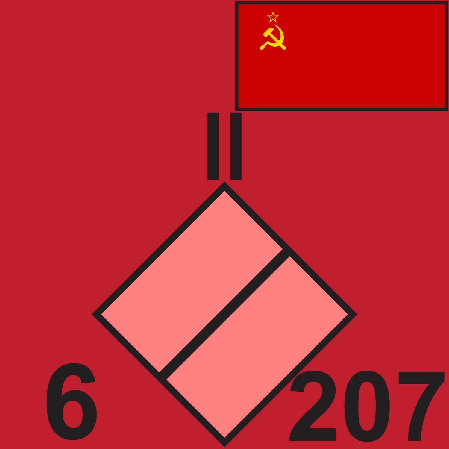 RED SOV 6 CAV BN 1989